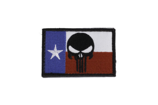 SME Texas Flag with Punisher logo morale Patch